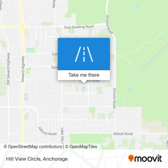 Mapa de Hill View Circle