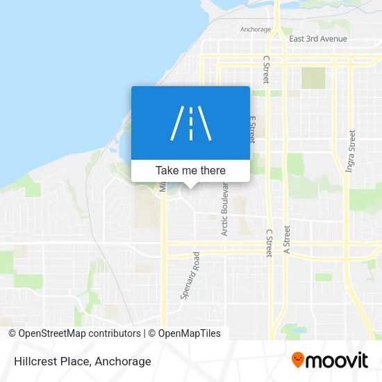 Hillcrest Place map