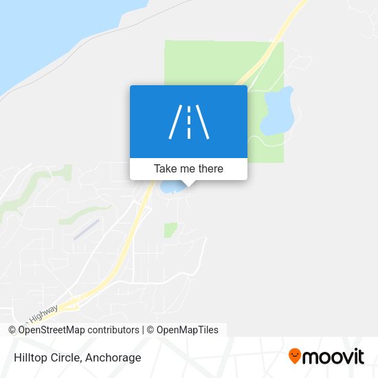 Mapa de Hilltop Circle