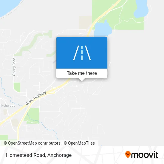 Homestead Road map