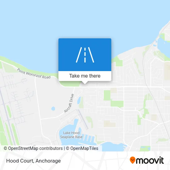 Hood Court map