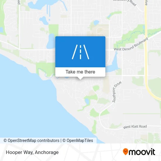 Hooper Way map