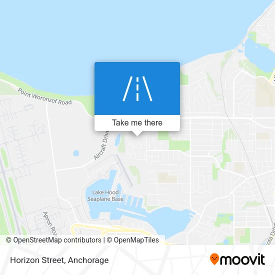 Horizon Street map