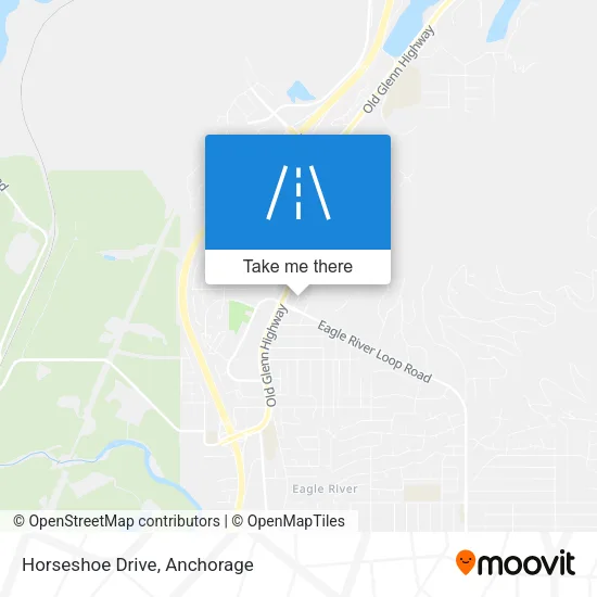 Horseshoe Drive map