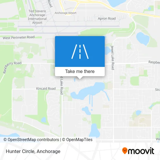 Hunter Circle map