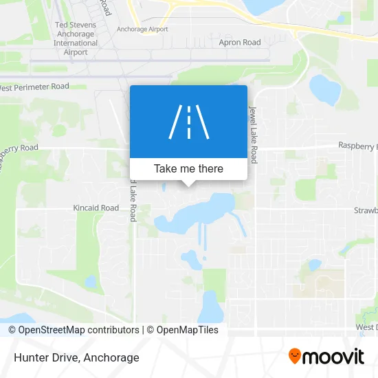 Hunter Drive map
