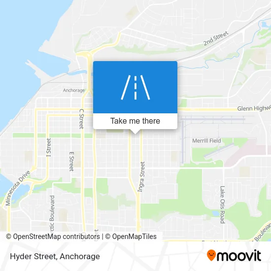 Hyder Street map