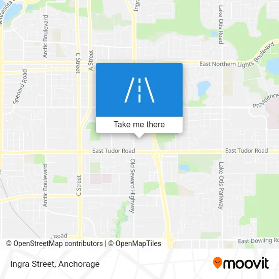 Ingra Street map