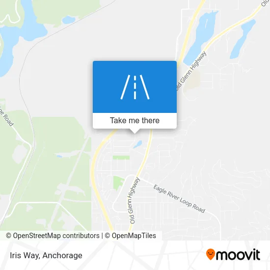 Iris Way map