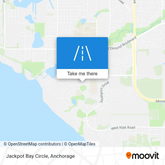 Jackpot Bay Circle map