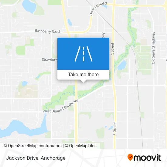 Jackson Drive map