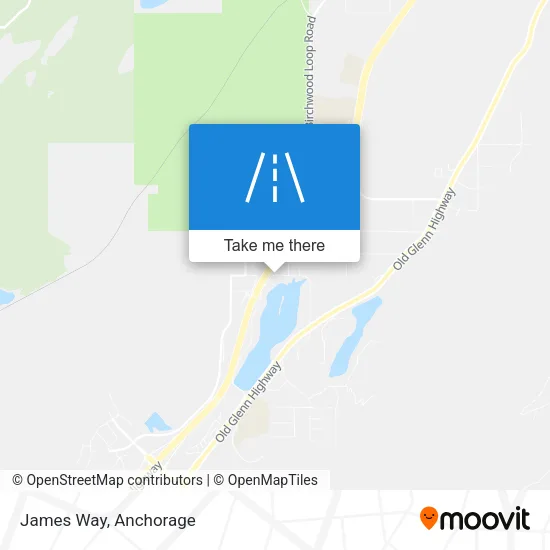 James Way map