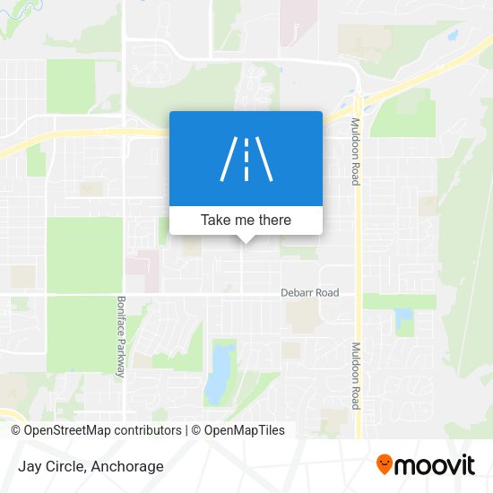 Jay Circle map