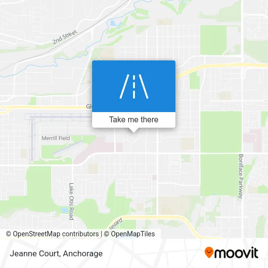 Jeanne Court map