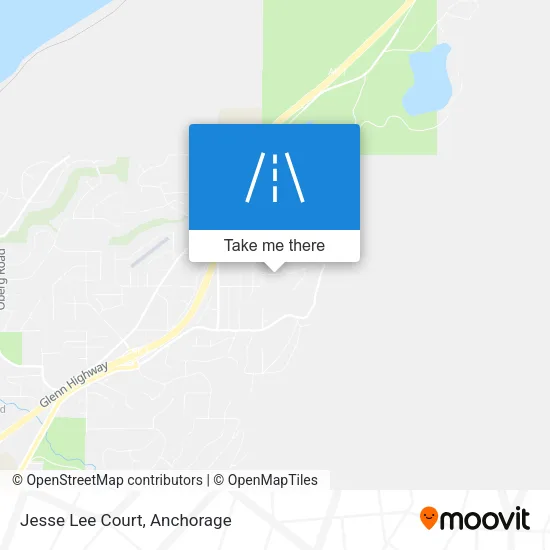 Jesse Lee Court map
