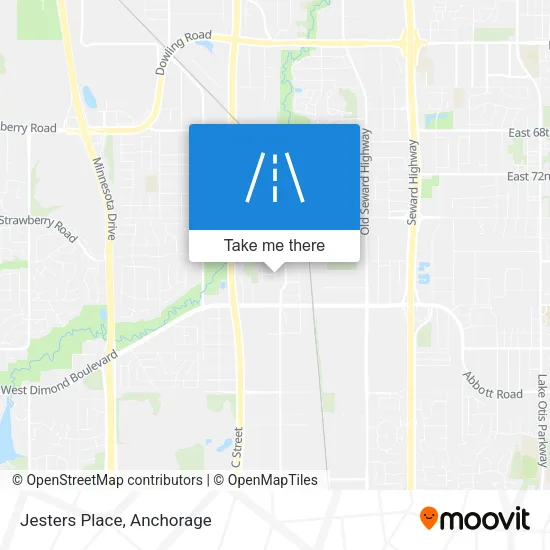 Jesters Place map