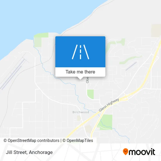 Jill Street map