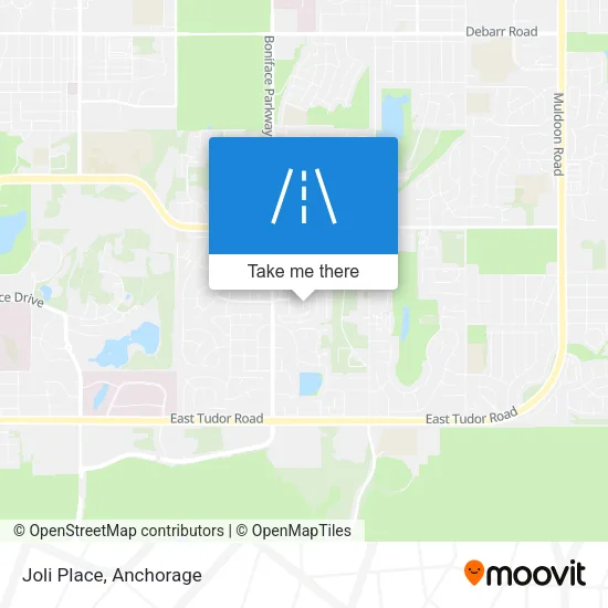 Joli Place map