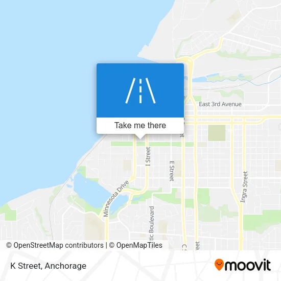 K Street map