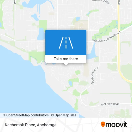 Kachemak Place map