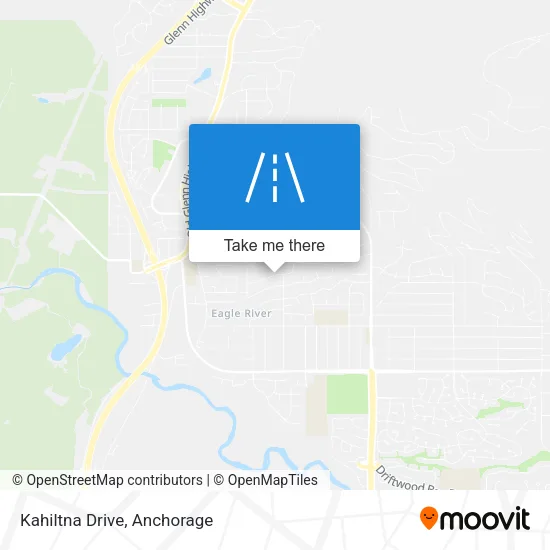 Kahiltna Drive map