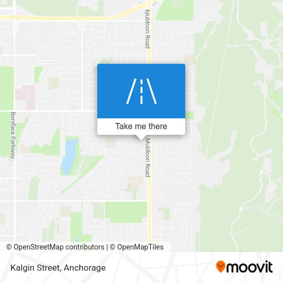 Mapa de Kalgin Street