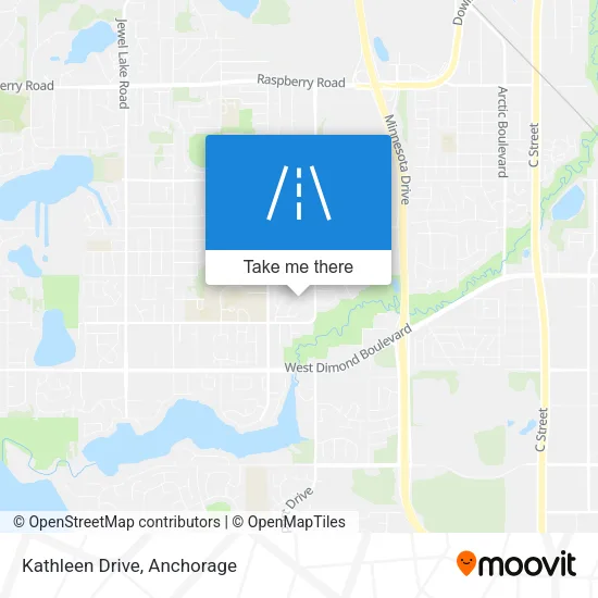 Kathleen Drive map