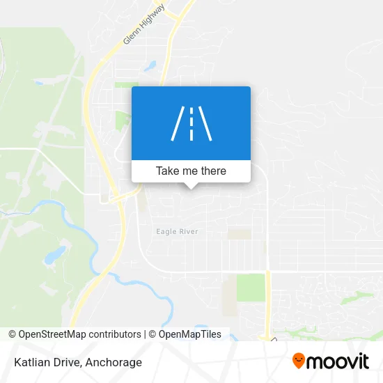 Katlian Drive map