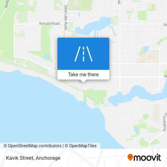Kavik Street map