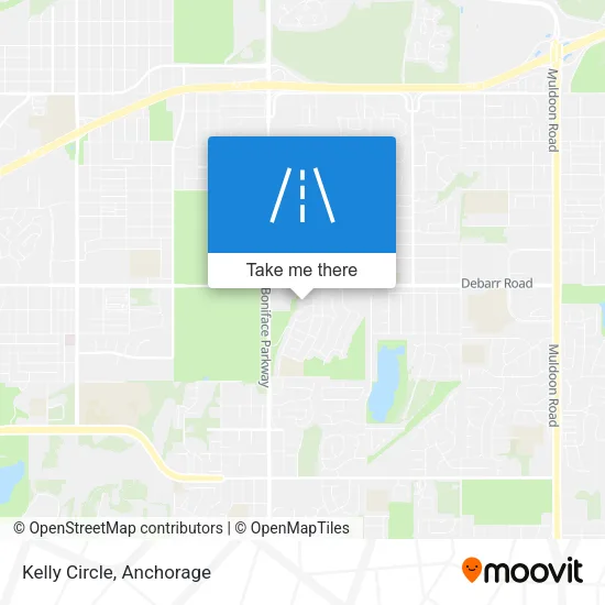 Kelly Circle map