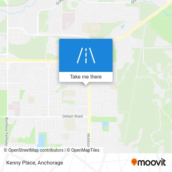 Kenny Place map
