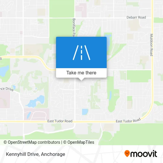 Kennyhill Drive map