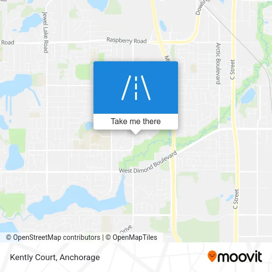 Kently Court map
