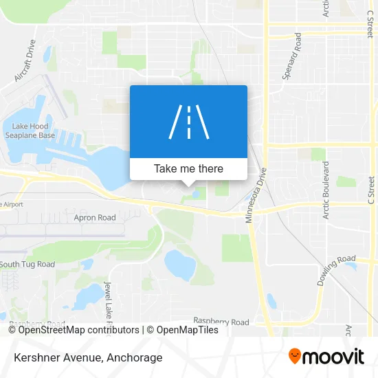 Kershner Avenue map