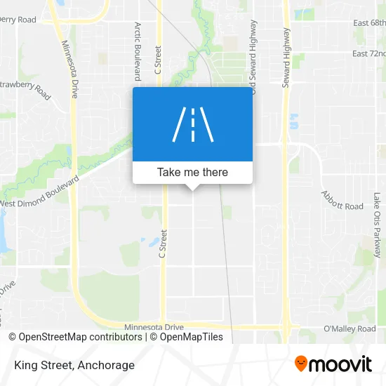 King Street map