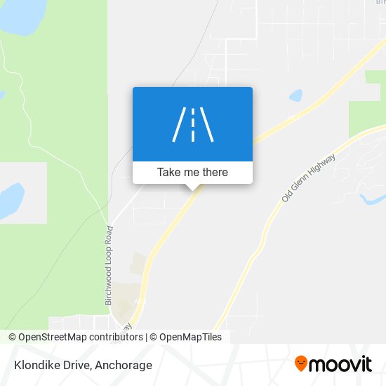 Klondike Drive map