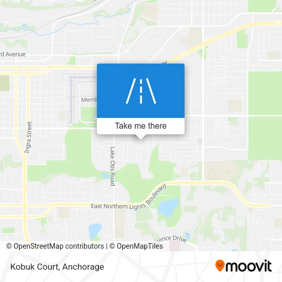 Kobuk Court map