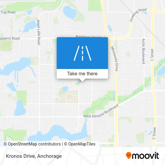 Kronos Drive map