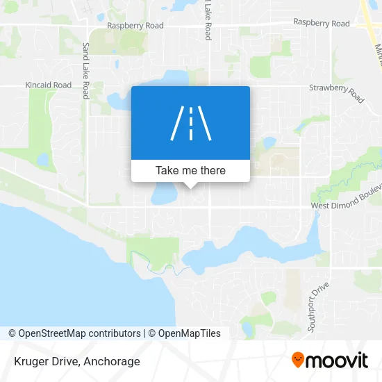 Kruger Drive map