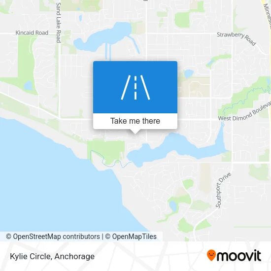 Mapa de Kylie Circle