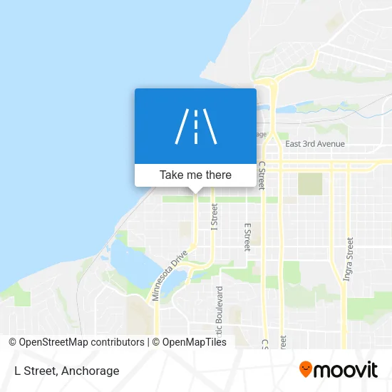 L Street map