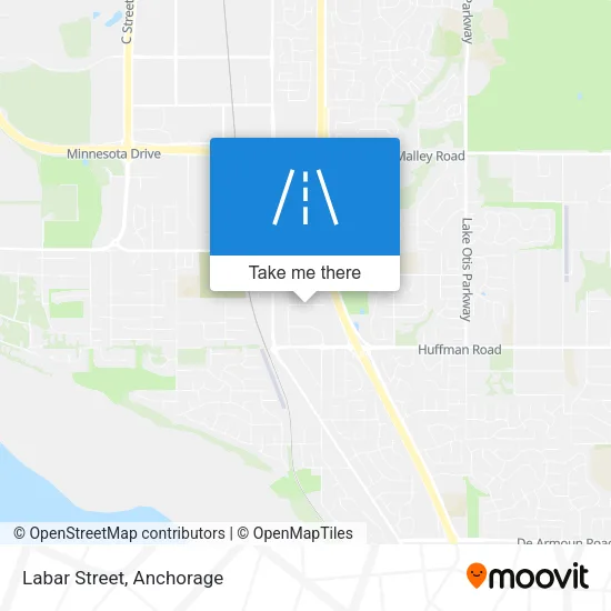 Labar Street map