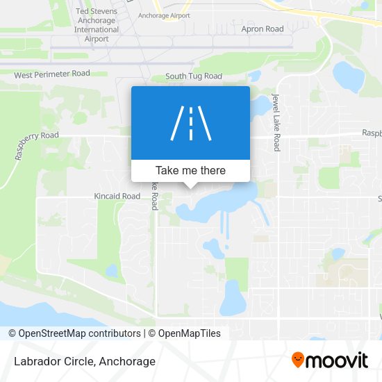 Mapa de Labrador Circle
