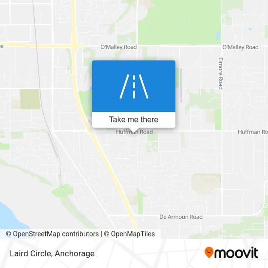 Laird Circle map