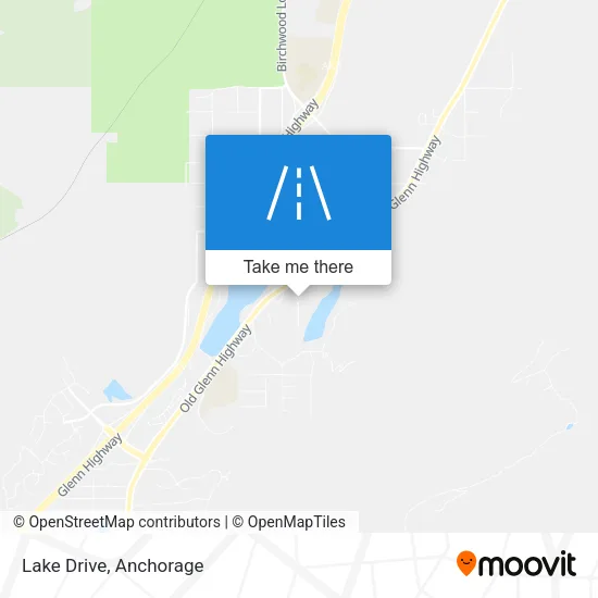 Lake Drive map