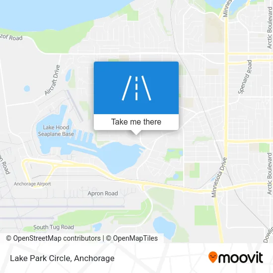 Lake Park Circle map