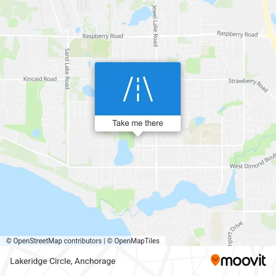 Lakeridge Circle map