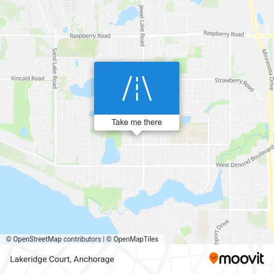 Lakeridge Court map