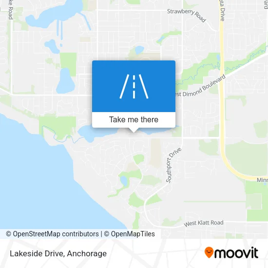 Lakeside Drive map