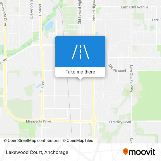 Lakewood Court map